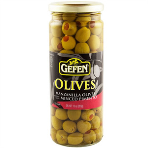 Gefen Stuffed Manzanilla Olives, 10 Oz