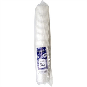 Hot Cups Paper 10Oz., 50 Pcs