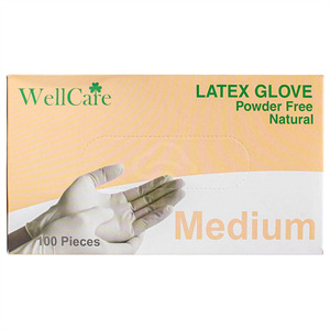 GLOVES LATEX POWDER FREE MEDIU