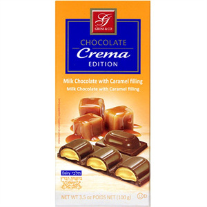 Gross & Co. Milk Chocolate With Caramel, 3.5 Oz