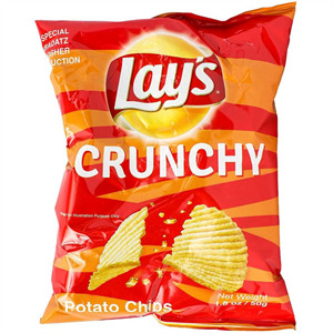 Lay's Crunchy Potato Chips, 1.8 Oz