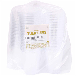 R-Kay Tumblers Clear 7 Oz, 100 Ct