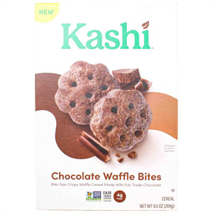 Kashi Choc Waffle Bites, 9.5 Oz