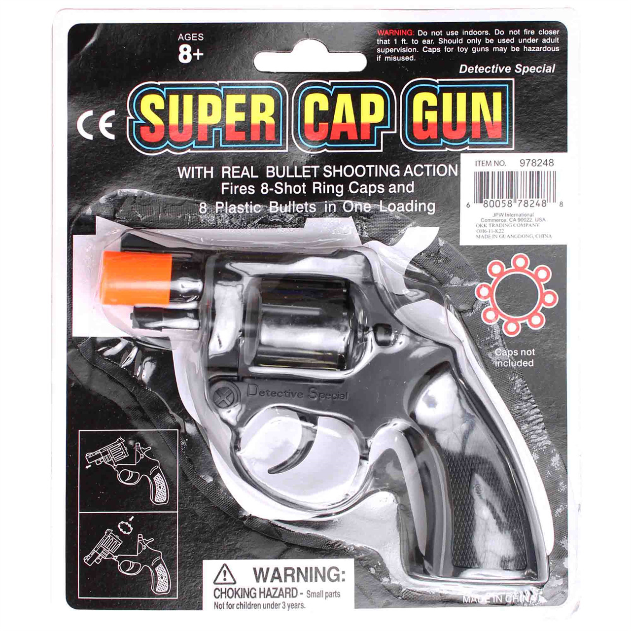Jaru Super Cap Gun,  Age 8+