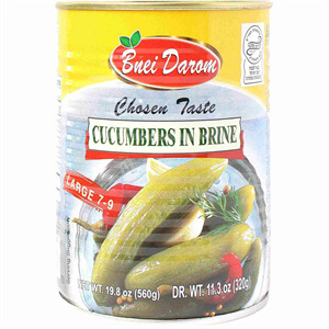 Cucumbers In Brine Large 7-9, 19.8 Oz