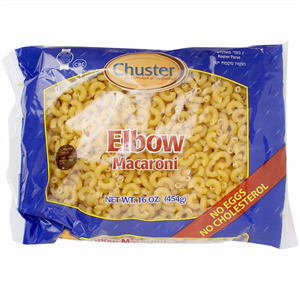 Chuster Elbow Macaroni, 16 Oz