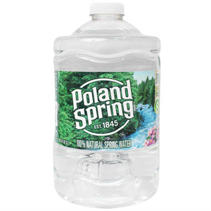Poland Spring Spring Water Clear, 3 Lit