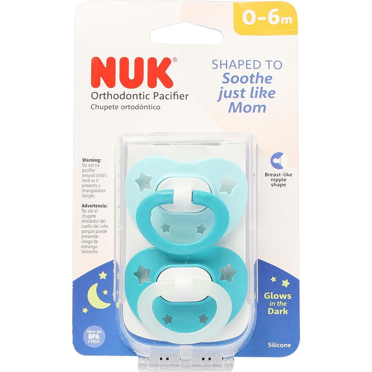 Nuk Pacifier  0-6, 2 Pc
