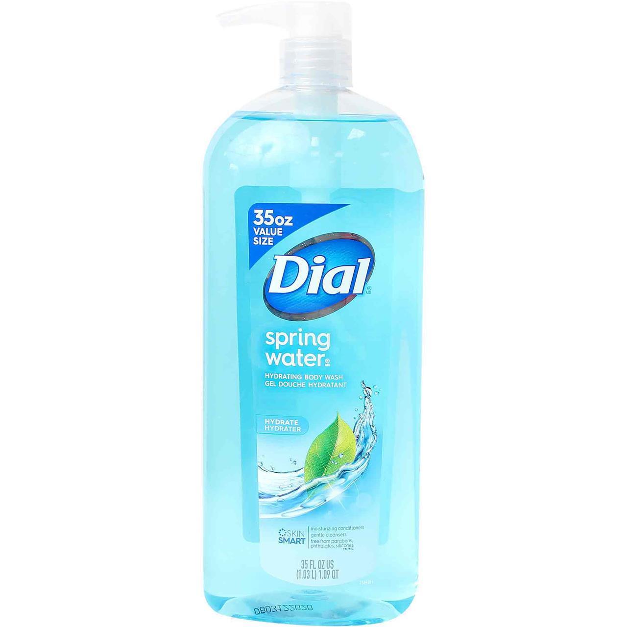 Henkel Dial Body Wash Spring Water, 35 Oz
