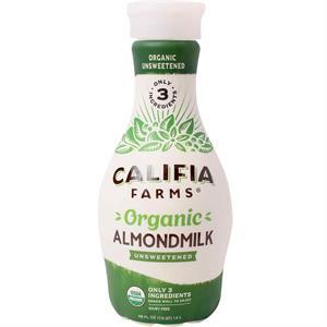 Califia Farm Organic Almon Milk Unsweet, 48 Oz