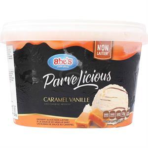 Abe's Ice Cream Parvelicious Carame Vanilla, 56 Oz