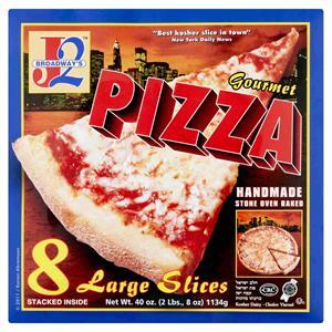 Broadway's J2 J2 8 Slices Pizza, 40 Oz