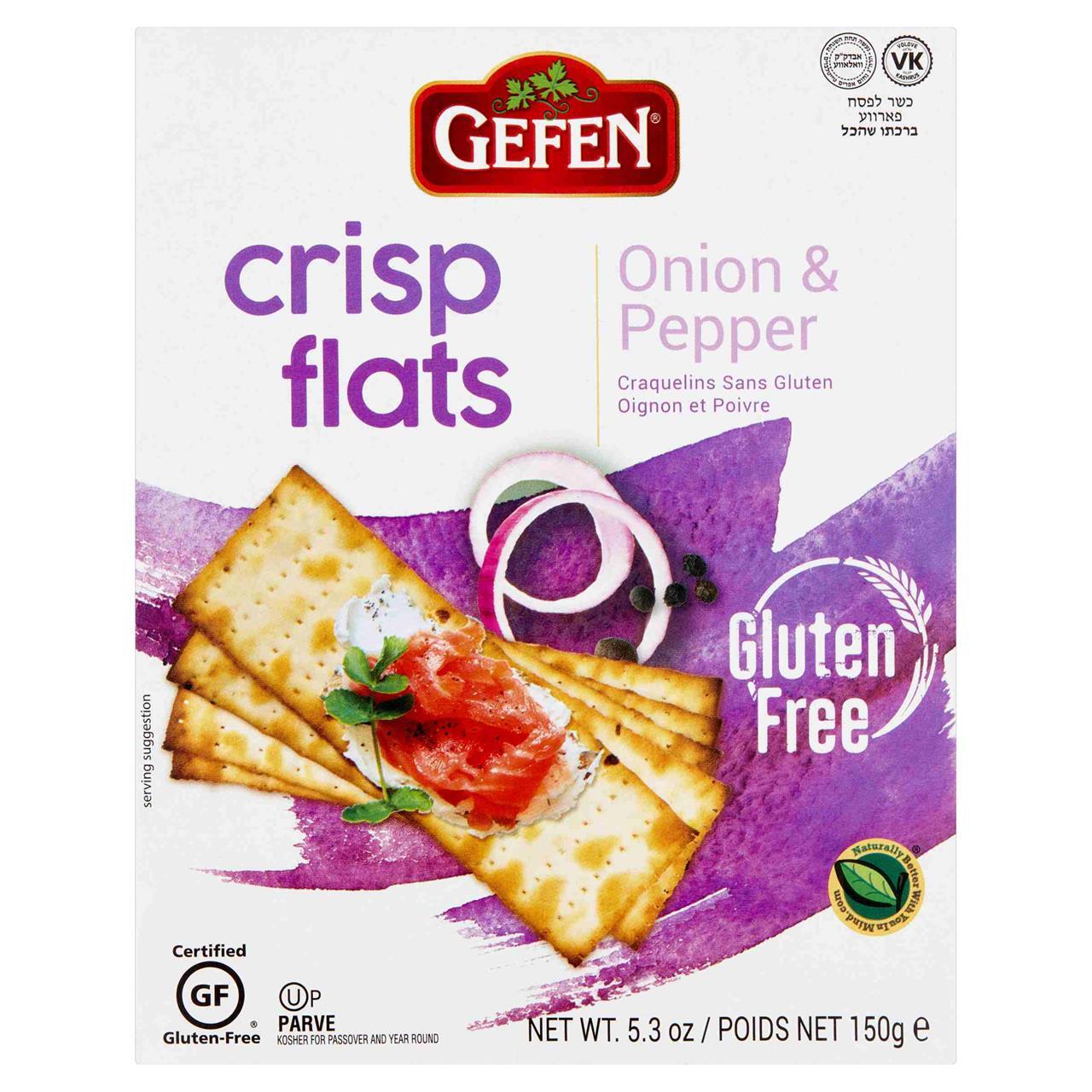 Gefen Gluten Free Crisp Flats, 5.2 Oz