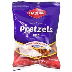 Haddar Mini Pretzels, 1 Oz