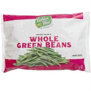Golden Flow Green Beans Whole, 16 Oz