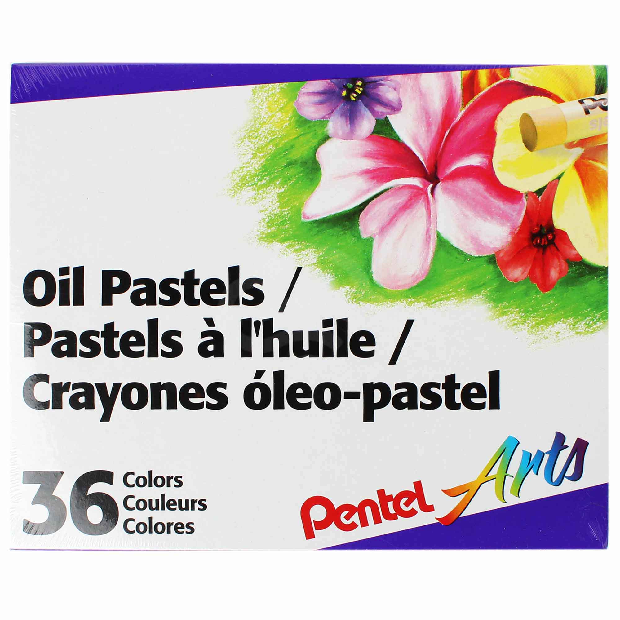Pentel Oil Pastels, 36 Pc