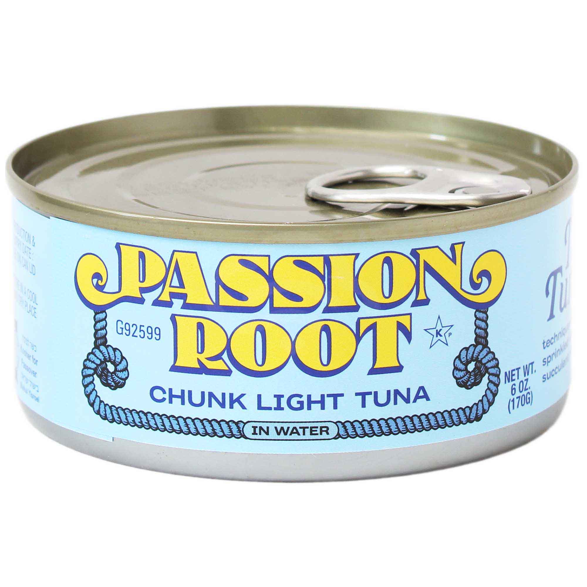 Passion Root Chunk Light Tuna In Water, 6 Oz