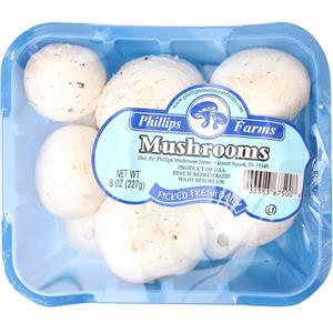 Mushroom Cello Whole, 8 Oz