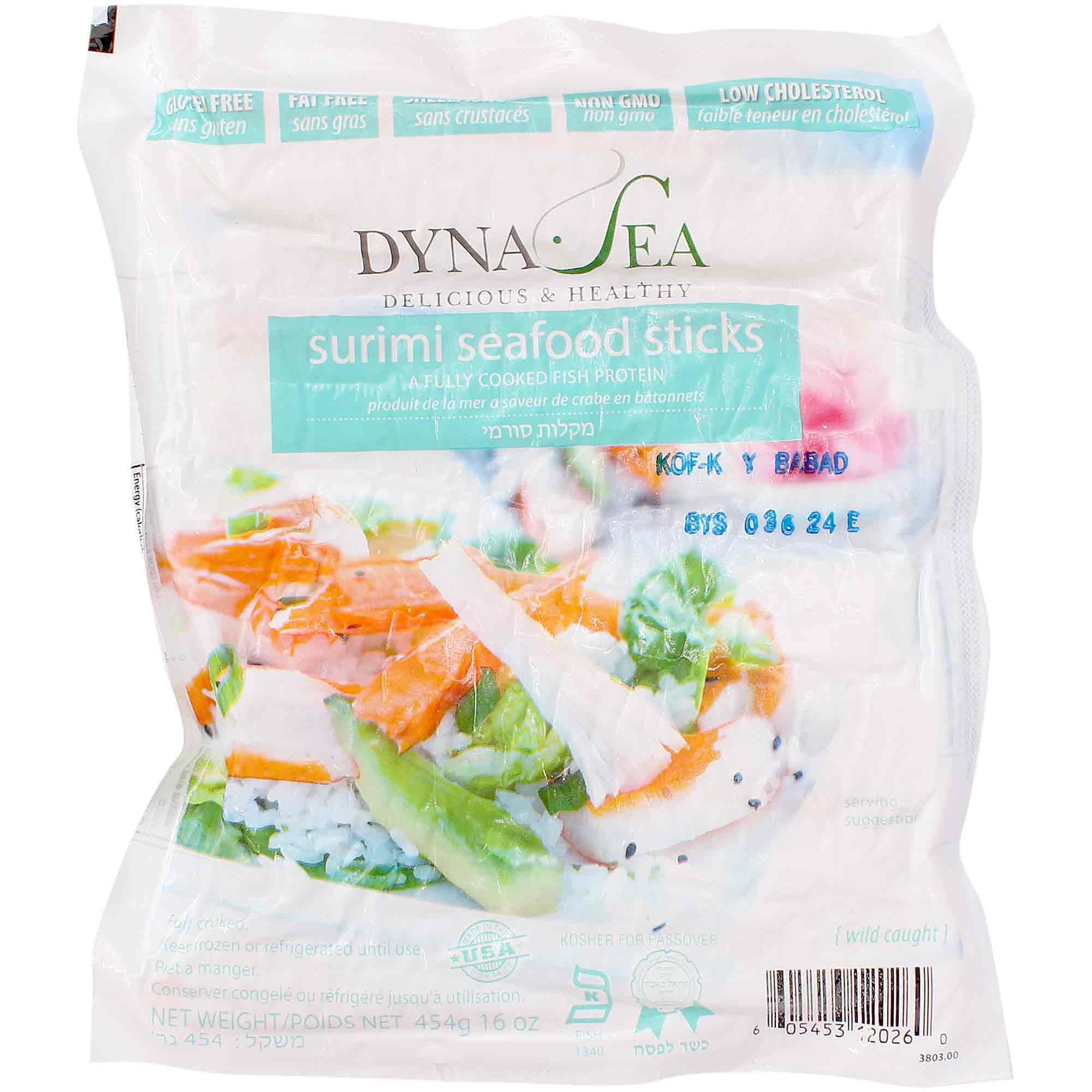 Dyna Sea Surimi Seafood Sticks, 16 Oz