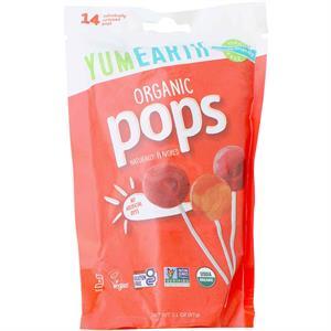 Yummy Earth Organic Lollipops 15 Ct, 2.8 Oz