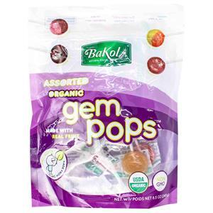 Bakol Organic Gem Pops, 8.5 Oz