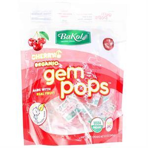 Bakol Organic Gem Pops Cherry, 8.5 Oz