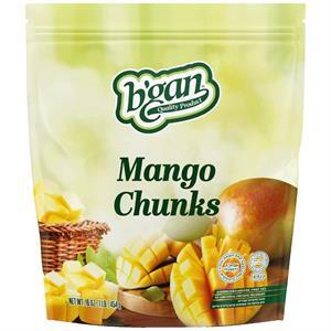 B'gan Mango Chunks, 16 Oz
