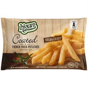 B'gan Crispy Coated Straight Cut Fre, 24 Oz