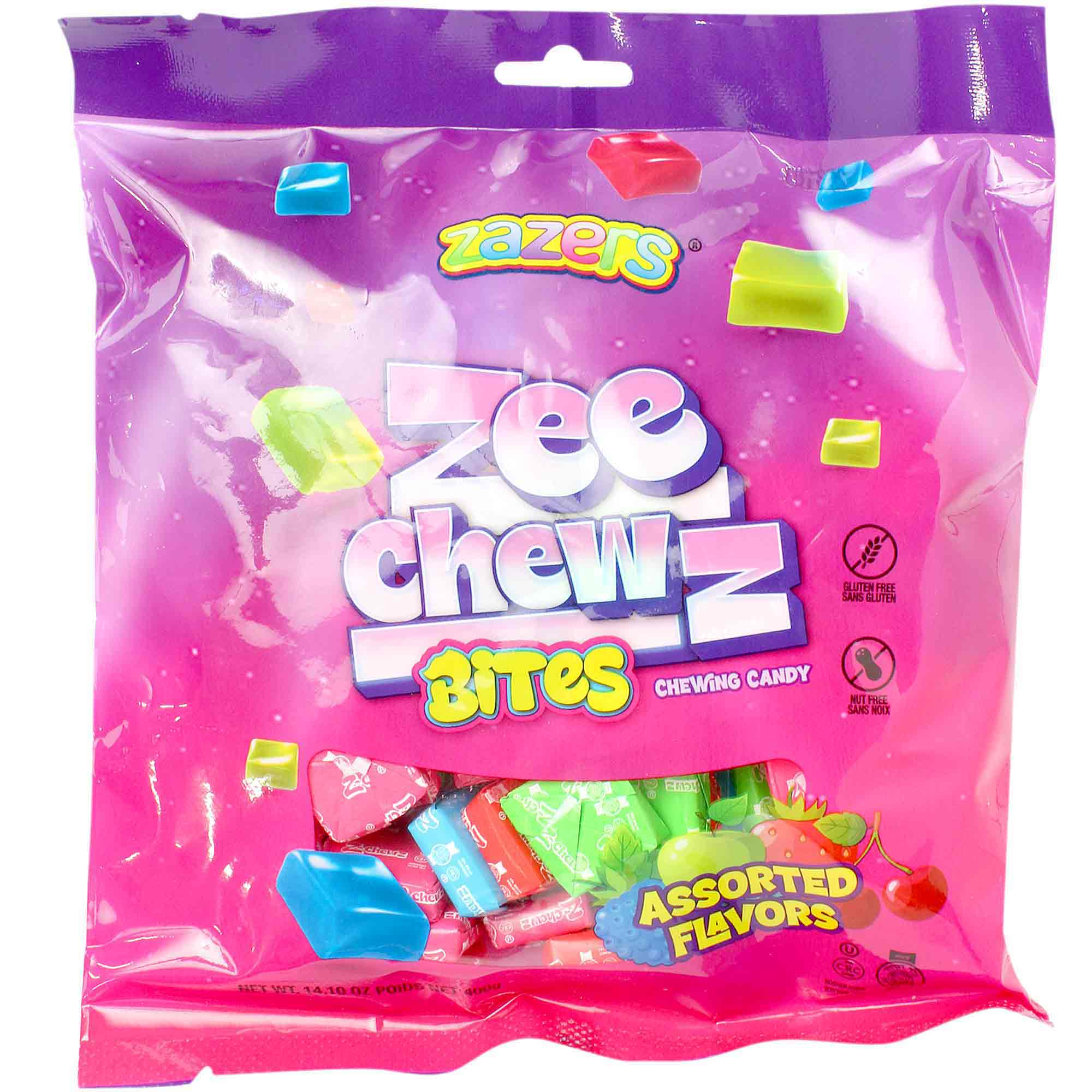 まさちゅーセッツ Zazers Zee Chewz Bites Assorted Flavor, 14.1 Oz | RocklandKosher