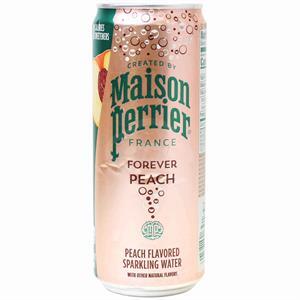 Perrier Sparkling Water Peach, 11.15 Oz
