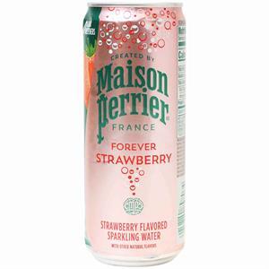 Perrier Sparkling Water Strawberry, 1 Can