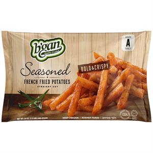 B'gan Seasoned French Fries, 24 Oz